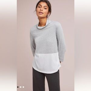 Anthro Graham Colorblock Top
